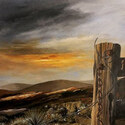 Lower Desert -  18 x 24   Acrylic on canvas
