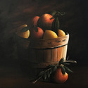 Oranges & Lemons  -  22 x 28  Acrylic on canvas
