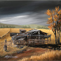 Weathered  -  16 x 16   Acrylic on canvas. SOLD