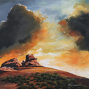 Sedona  18 x 18   Acrylic on canvas