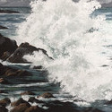 Laguna Beach 2  40 x 30  Acrylic on Canvas