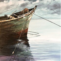 Memory of Gloucester  36 x 24   Acrylic on canvas