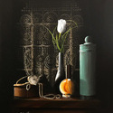 Ladys Dresser  -  16 x 20   Acrylic on canvas. SOLD