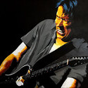 Johnny Lang  36 x 36   Acrylic on canvas